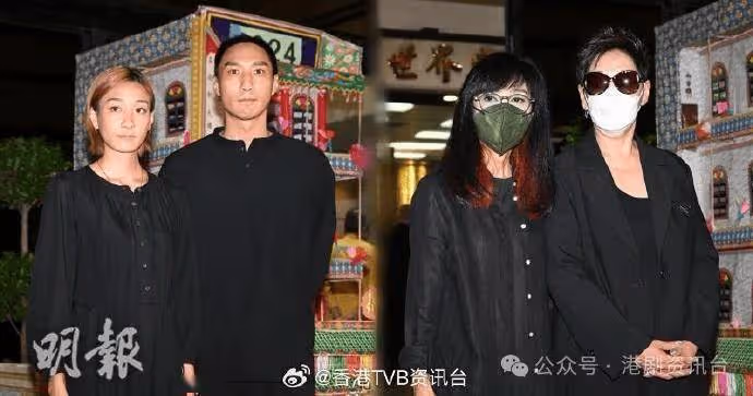徐少強夫婦追思會|舊愛雪梨神情哀傷抵靈堂送別