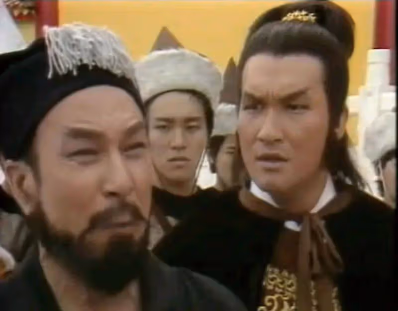 TVB老戲骨罕見露面,滿面白須撞臉盧海鵬,曾塑造經典喬峰角色