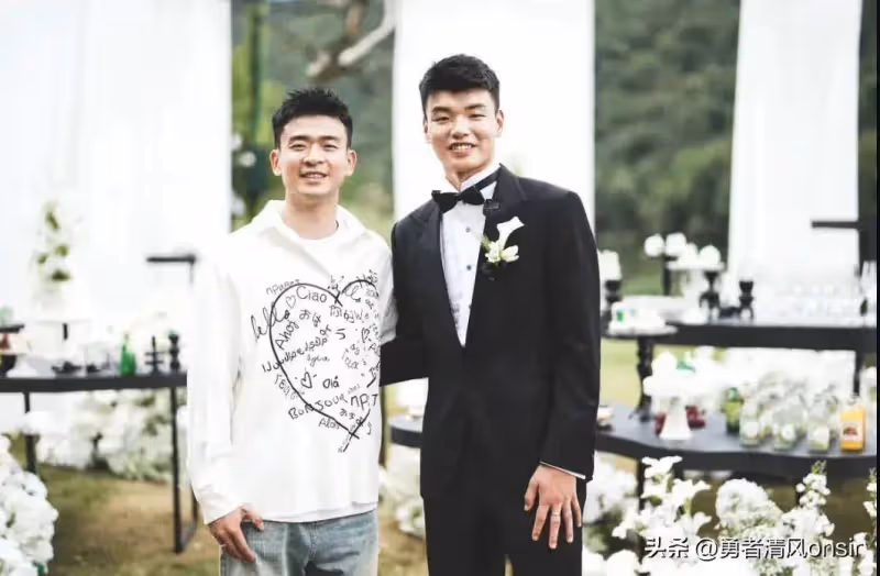 劉雨辰曬王懿律婚禮照,見證幸福無比開心 與黃雅瓊手牽手合照好甜