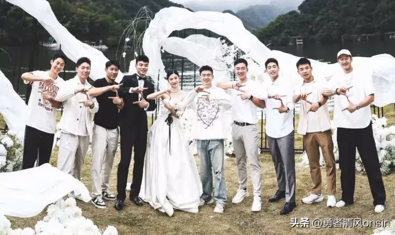 劉雨辰曬王懿律婚禮照,見證幸福無比開心 與黃雅瓊手牽手合照好甜