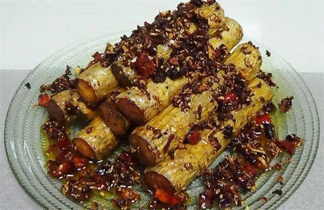 愛吃山藥的記得收藏,一道風味鐵桿山藥,不去皮直接做,好吃的很