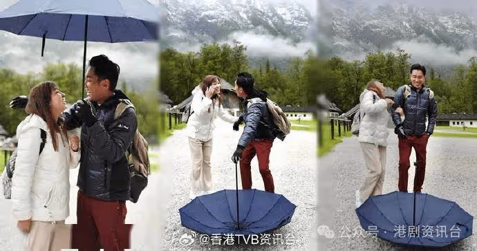 與張頴康歐遊天氣不似預期 麥雅緻︰風雨中充滿歡樂