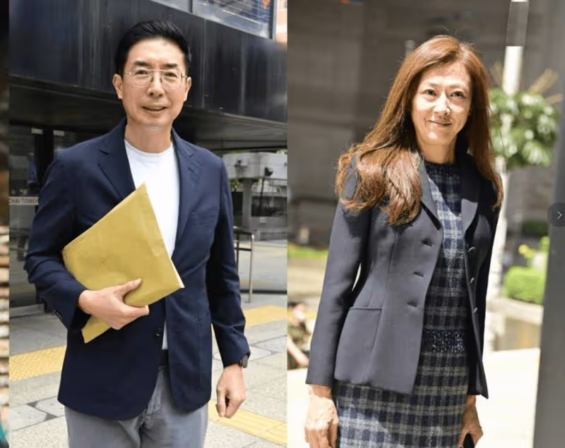 庭外再回應與性感小花緋聞！港姐太太勸男方別宣稱單身，令兒女難堪