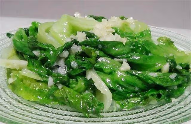 生菜這樣做才好吃,一道蒜蓉生菜,清淡好吃,家常簡單快手菜
