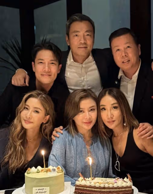 62歲關之琳慶祝生日,紅唇皓齒打扮高貴優雅,同框名模名媛仍搶鏡