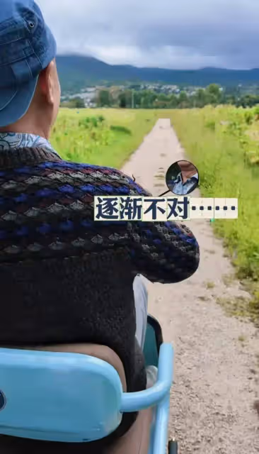 70歲陳佩斯拄拐杖現身,蒼老許多,開電動三輪車,兩次翻進水溝!