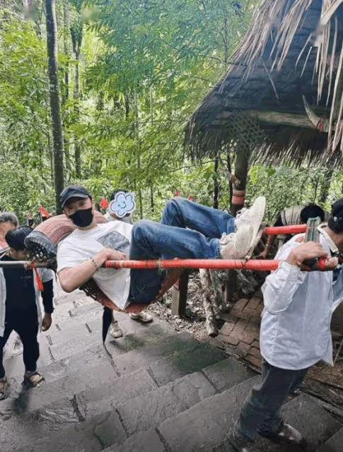 太太張馨月傣裝驚艷亮相,林峯好老公形象再升級,女兒萌言萌語惹人愛!