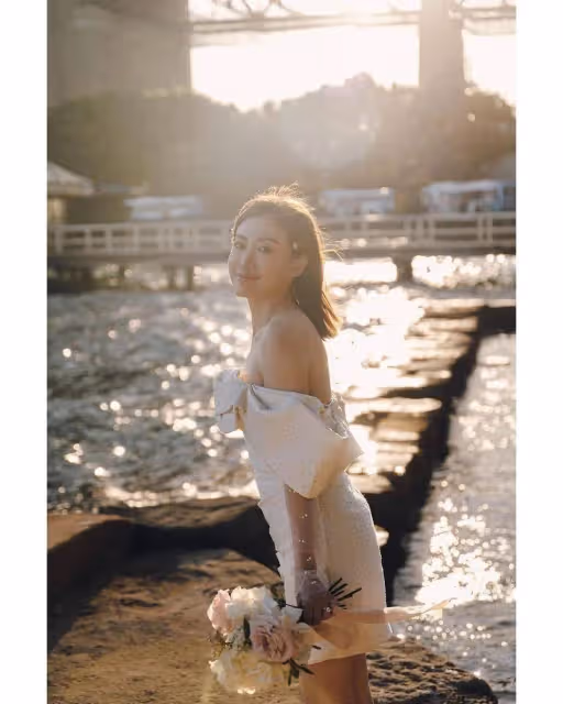 TVB女星蔣家旻再曬婚照!激動向丈夫嘟嘴索吻!自爆在日本結婚原因