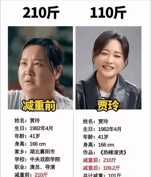 看到孫楠跟李靜瘦下來的樣子,才知賈玲減肥100斤,真不值得炫耀