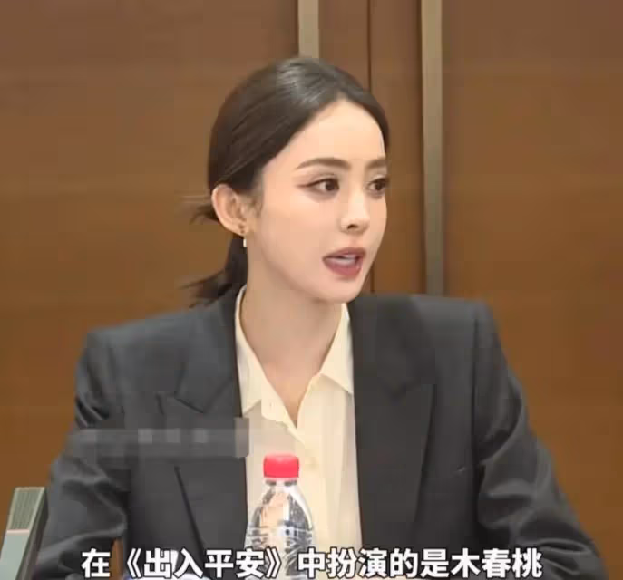 《出入平安》辦研討會,眾多主創全部素顏現身,化妝的娜紮好明顯