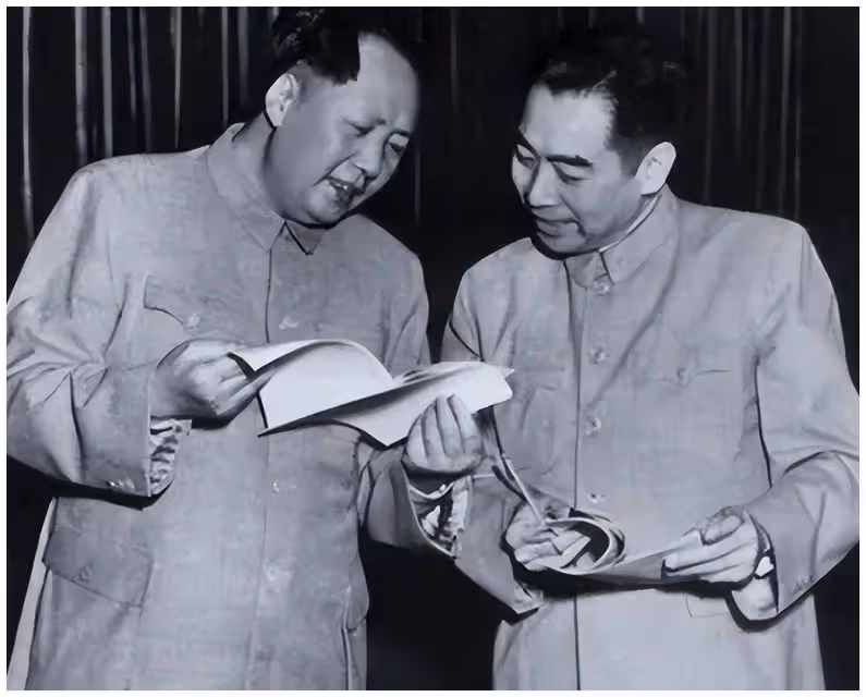 1961年,毛主席和周總理大吵一架,主席一句話讓總理啞口無言