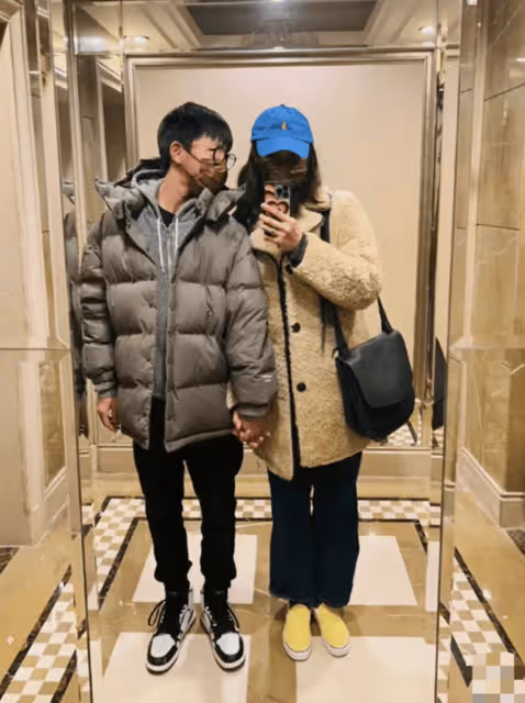 白百何與大兒子合照似兄妹,元寶身高近180變化好大,不敢認了