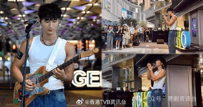 張馳豪念嫲嫲眼濕濕演唱 詹天文鼓勵年輕人Busking