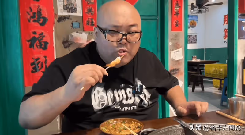 曝300斤網紅「熊二」去世,疑高血壓導致,常挑戰幾十元的自助餐