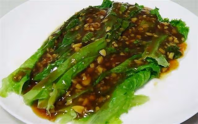 生菜最好吃的做法,一道蚝油生菜,鮮嫩可口,主要做法也簡單