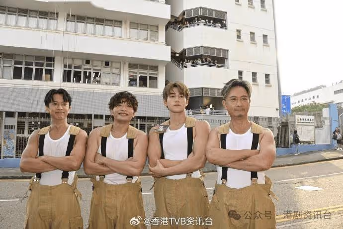 謝君豪率何啟華Locker拍MV谷胸!魏浚笙向橫發展手臂勁粗超大隻