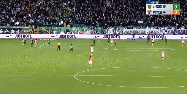 8:1狂勝後!北京國安六球屠殺青島海牛!曹永競法比奧踢瘋了