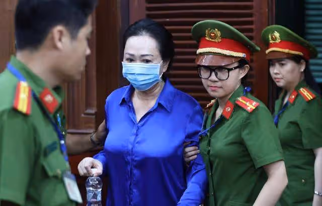 已被判處死刑的越南女首富張美蘭，另案再受審被追加無期徒刑
