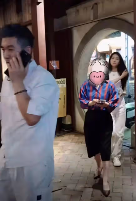黃聖依脖子紋身都是楊子！楊子深夜視頻女子身份被扒，多次同框