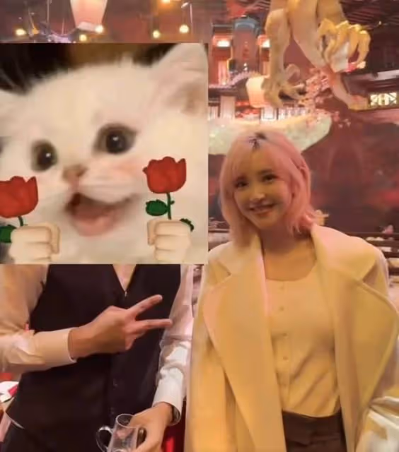 張若昀唐藝昕參加朋友婚禮，二人越來越有夫妻相了