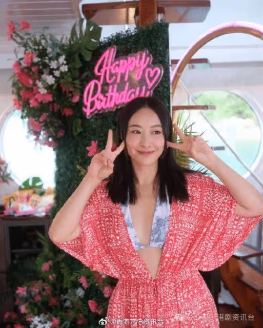 TVB花旦34歲生日搞船P!大合照洩「蜜」兩對戀人