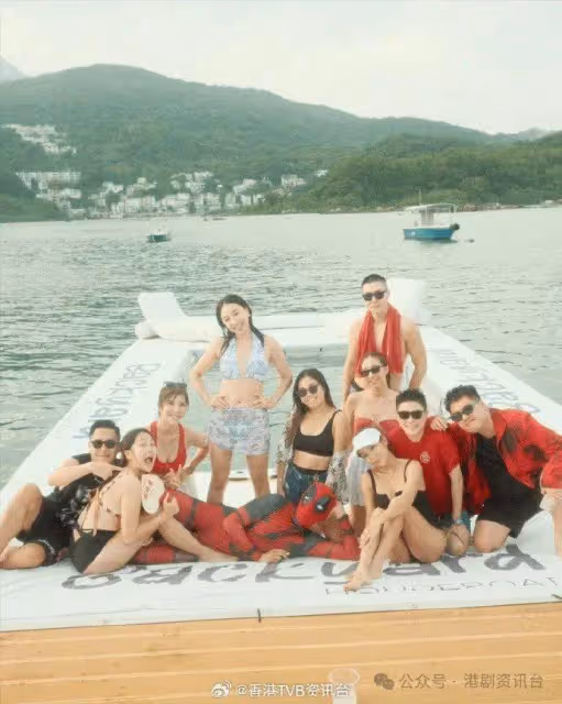 TVB花旦34歲生日搞船P!大合照洩「蜜」兩對戀人