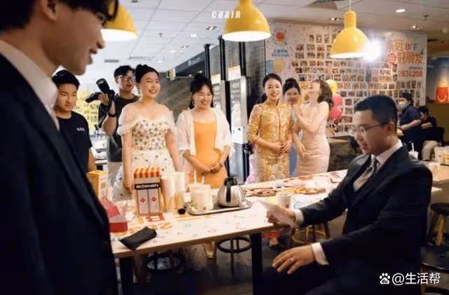 幾千元就能搞定?95後夫妻花千元在麥當勞辦婚禮