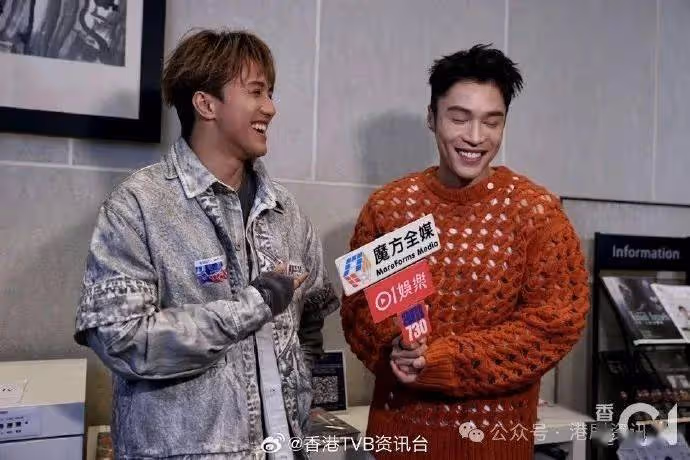 丁子朗同黃庭鋒齊獻出「第一次」!連台慶工作都孖住做變孖公仔