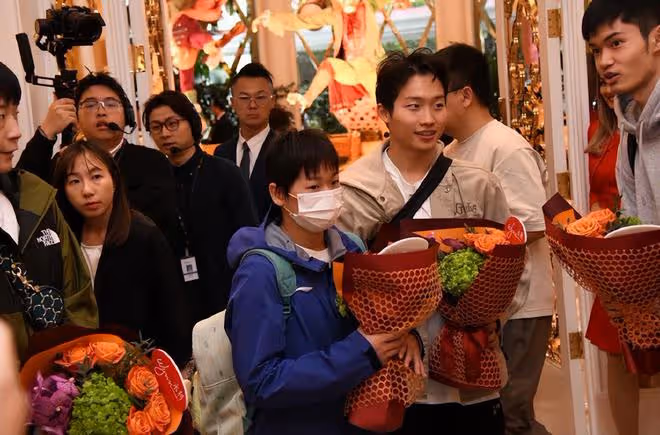 全紅嬋、陳夢集聚澳門,全紅嬋獲得C位接待,將參加全民健身跑