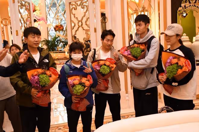 全紅嬋、陳夢集聚澳門,全紅嬋獲得C位接待,將參加全民健身跑