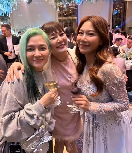 蕭敬騰婚禮上的明星大合照,簡直就是一場盛大的娛樂圈盛宴
