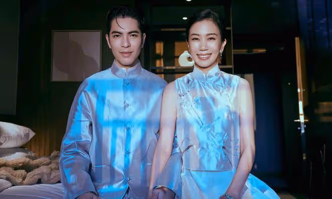 蕭敬騰婚禮現場:深情告白3分鐘,13.33克拉鑽戒別有心意