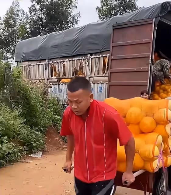 全紅嬋歸隊後,父母難掩對子女的思念之情,在家做農活充實自己