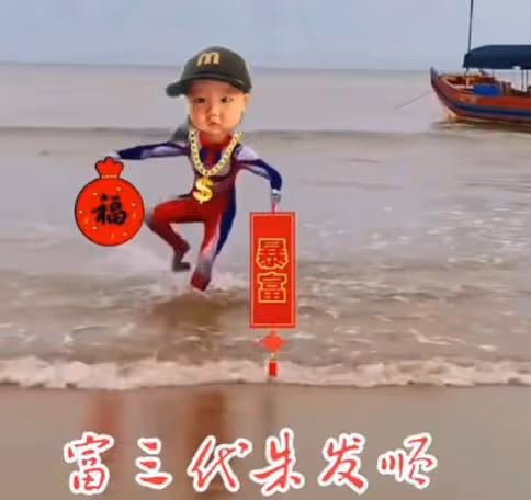 大衣哥孫兒5個月,已坐擁千萬身家,卻遭到同村人的眼紅和嫉妒