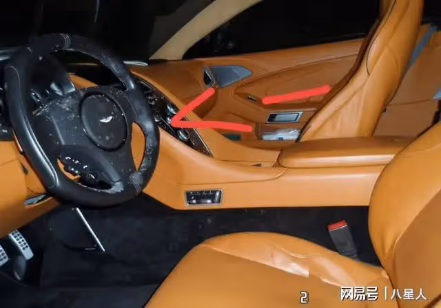 大S出手了!強制拍賣汪小菲1680萬跑車,車內長霉斑,細節圖被曝光