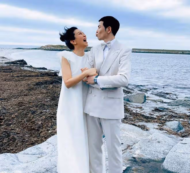 蕭敬騰林有慧婚後首曬近況,甜蜜狀態引熱議,年齡差並非愛情阻礙