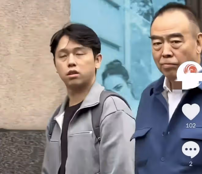 陳凱歌父子同框,陳雨昂顏值引關注,陳家基因成娛樂圈熱議焦點