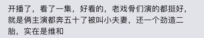 殷桃、郭京飛《小夫妻》 開播,評價出爐,網友評價兩極分化嚴重