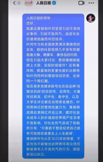 大快人心!三條罪葉珂被網友告到人民日報遭封殺,徹底蹦躂不起來