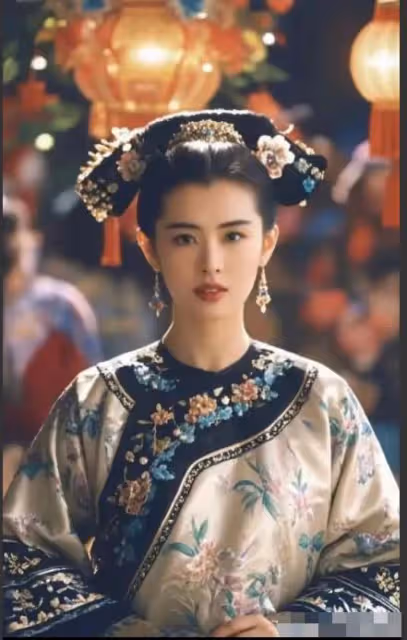 王祖賢罕見清宮照,同款造型跟神仙姐姐劉亦菲比,簡直是人間尤物
