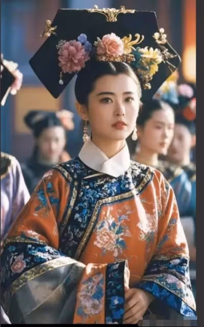 王祖賢罕見清宮照,同款造型跟神仙姐姐劉亦菲比,簡直是人間尤物
