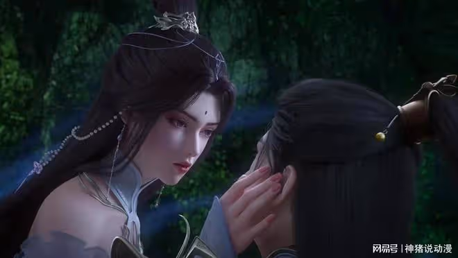 大戰結束清漪大美女洗澡,仰身出水姿勢太誘人,難怪石昊扛不住