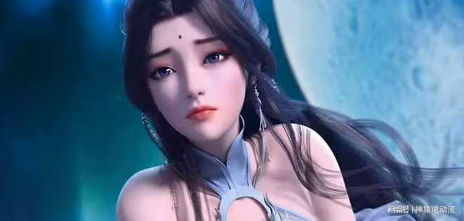 完美世界：月嬋衣服被燒光，大長腿配翹臀超性感，清漪好大膽