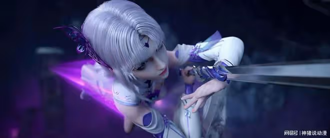 清純少女小醫仙cos來襲，玉腿配坐姿絕美，還原度好高