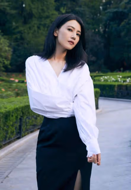 高圓圓的私服太美了，簡約也能很高級，不愧是穿搭典範