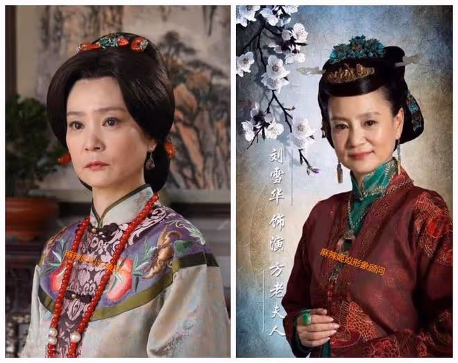 順其自然地老去，老去也是美美的，怎麼能少了典雅華貴的劉雪華