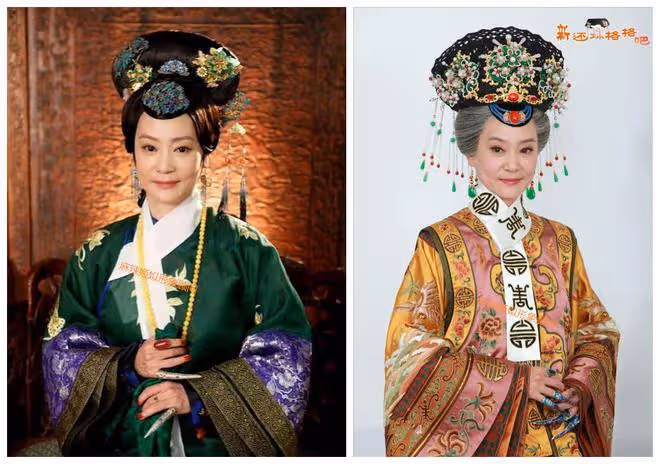 順其自然地老去，老去也是美美的，怎麼能少了典雅華貴的劉雪華