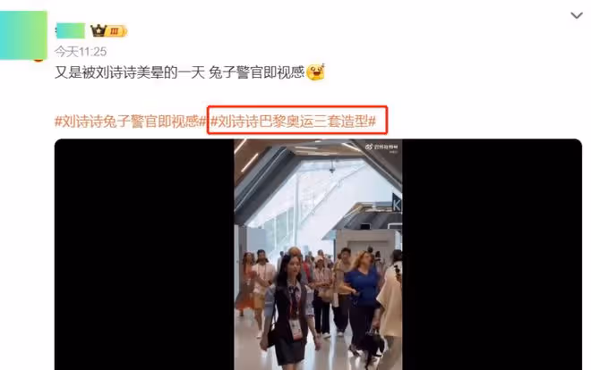 巴黎奧運會這一幕,將劉詩詩的尷尬境況,展現的淋漓盡致