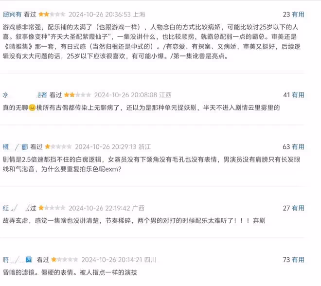 明明才播3集,就拿下全網熱度第1,網友的評論卻一言難盡