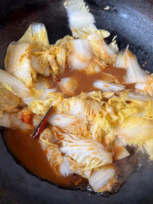 醋溜白菜片